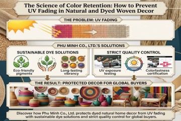 The Science of Color Retention: How to Prevent UV Fading in Natural and Dyed Woven Decor